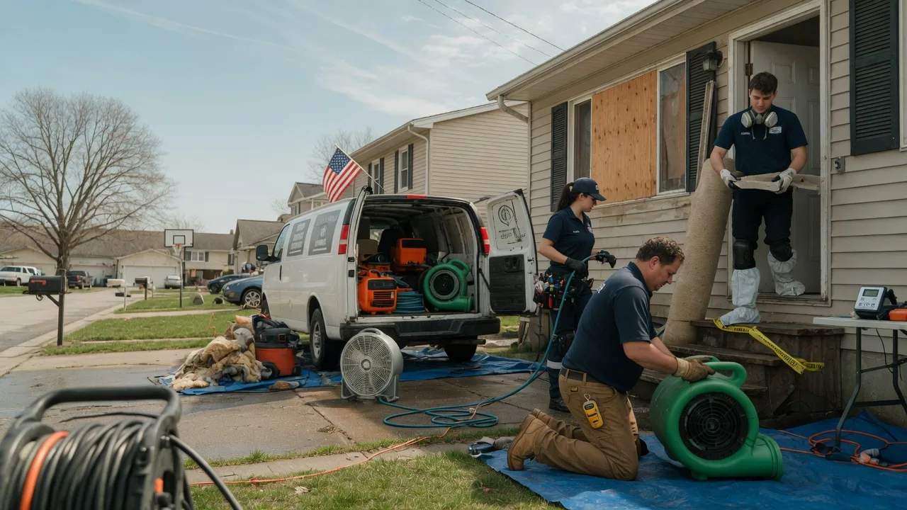 Water Damage Restoration in Reading, MN near me